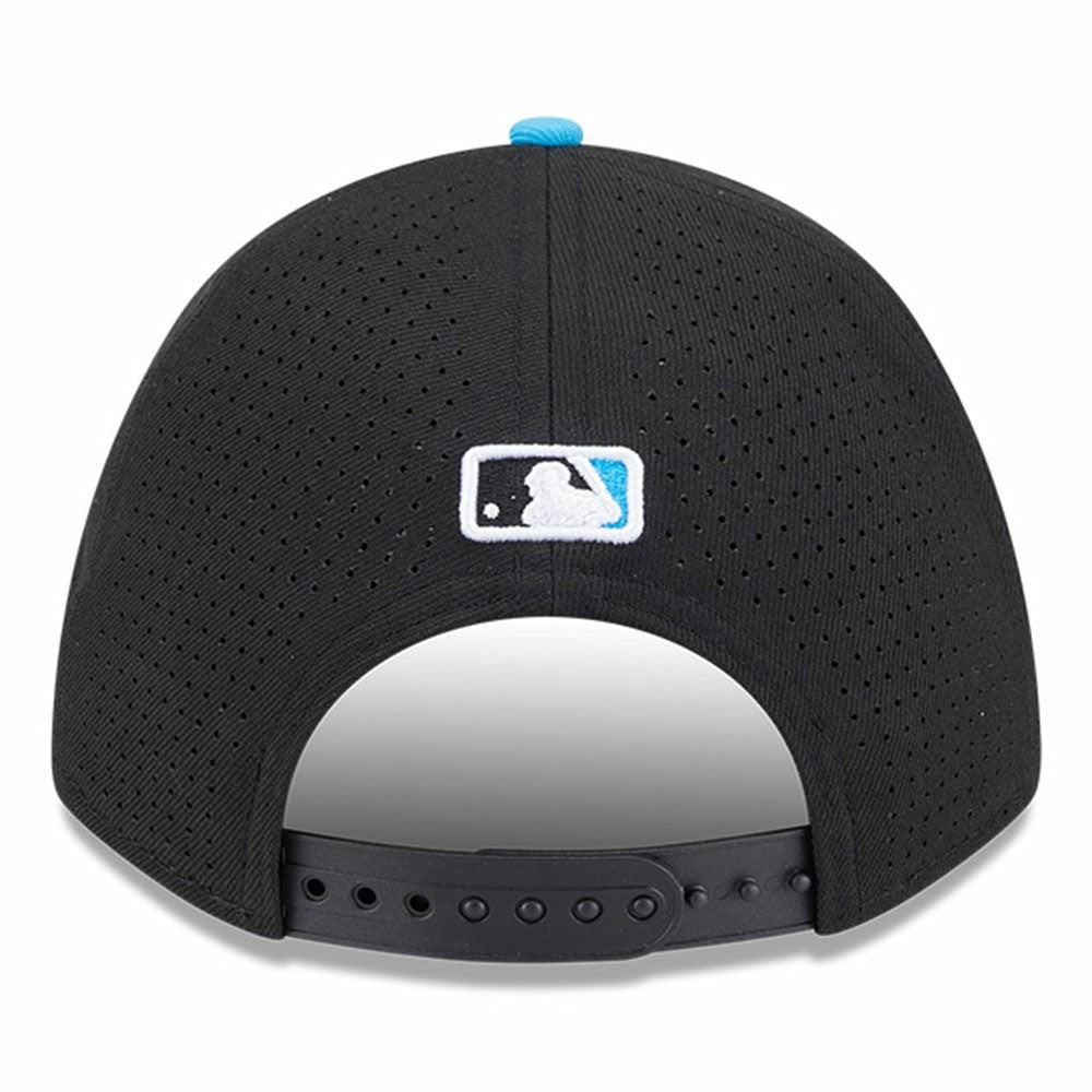 Miami Marlins New Era 2025 MLB All-Star Game 9FORTY M-Crown Adjustable Hat - Black/Blue - New Era Online