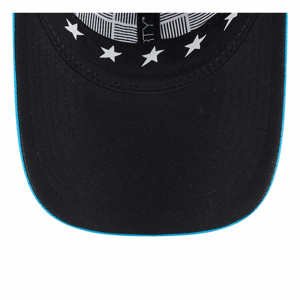 Miami Marlins New Era 2025 MLB All-Star Game 9FORTY M-Crown Adjustable Hat - Black/Blue - New Era Online