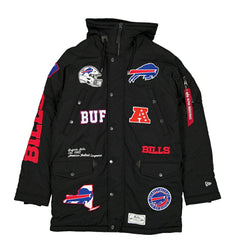 Buffalo Bills New Era x Alpha Industries N-3B Altitude Full-Zip Parka Black
