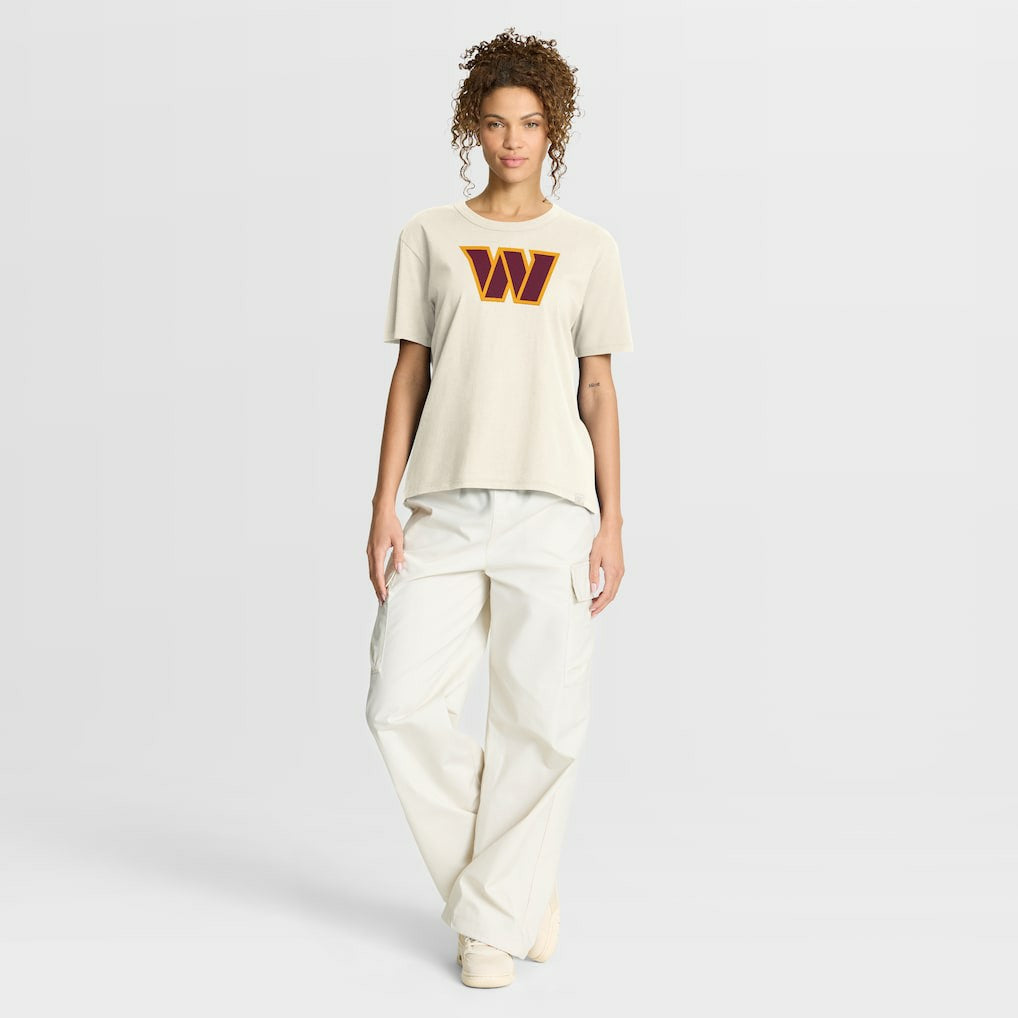 Fanatics Washington Commanders Women's Dove Legacy T-Shirt Cream