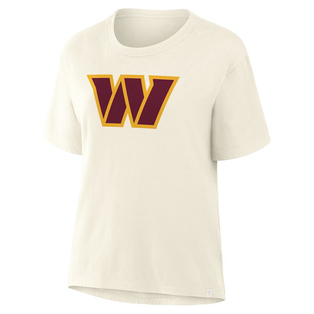 Fanatics Washington Commanders Women's Dove Legacy T-Shirt Cream
