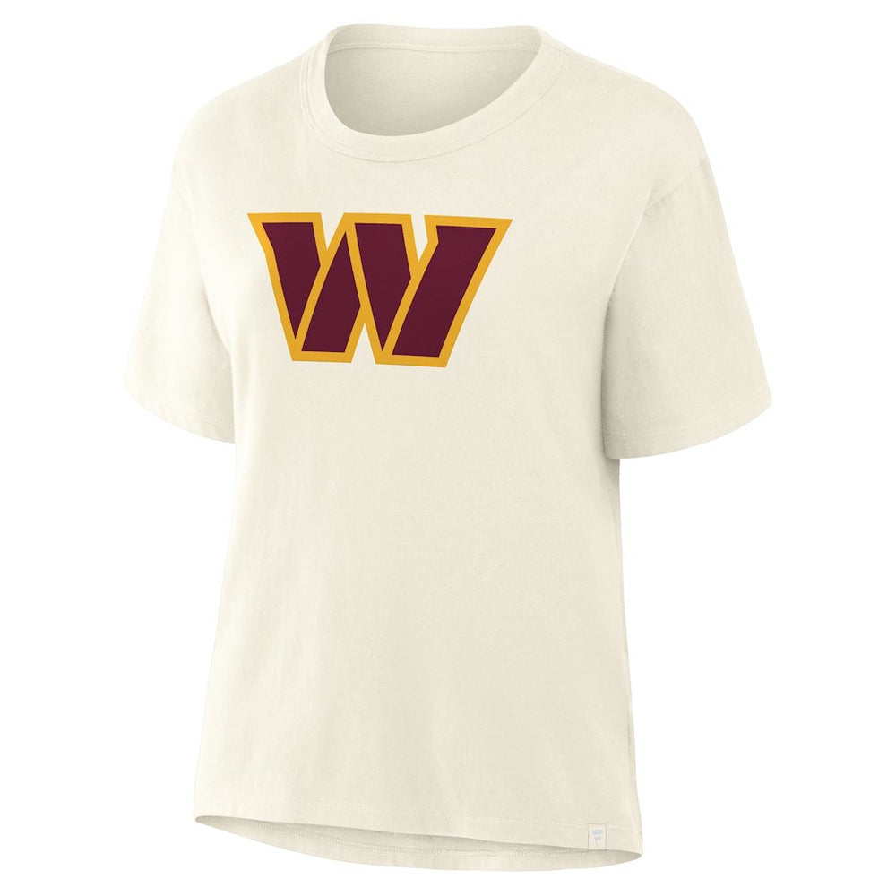 Fanatics Washington Commanders Women's Dove Legacy T-Shirt Cream