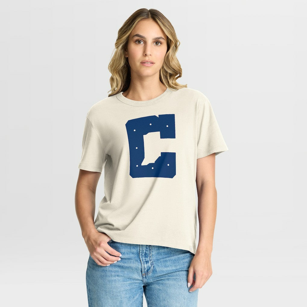 Fanatics Indianapolis Colts Women's Dove Legacy T-Shirt Cream