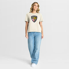 Fanatics Baltimore Ravens Women's Dove Legacy T-Shirt Cream
