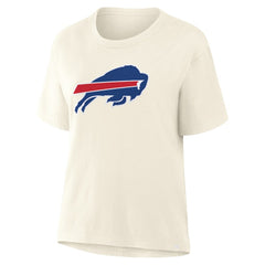 Fanatics Buffalo Bills Women's Dove Legacy T-Shirt Cream