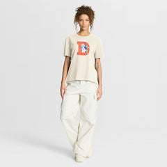 Fanatics Denver Broncos Women's Dove Legacy T-Shirt Cream