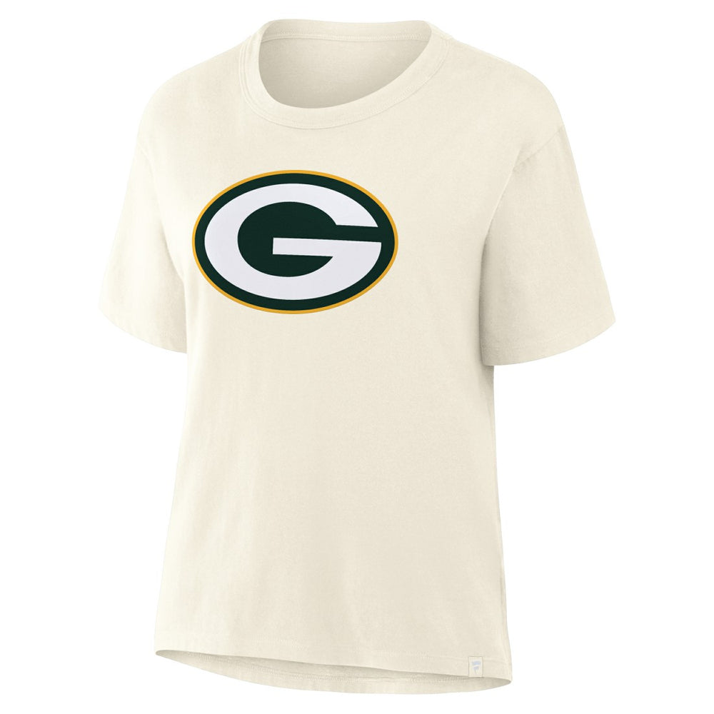 Fanatics Green Bay Packers Women's Dove Legacy T-Shirt Cream