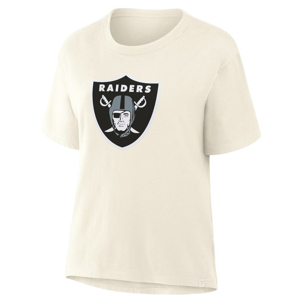 Fanatics Las Vegas Raiders Women's Dove Legacy T-Shirt Cream