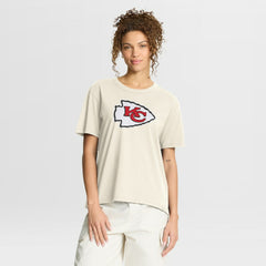 Fanatics Kansas City Chiefs Women's Dove Legacy T-Shirt Cream