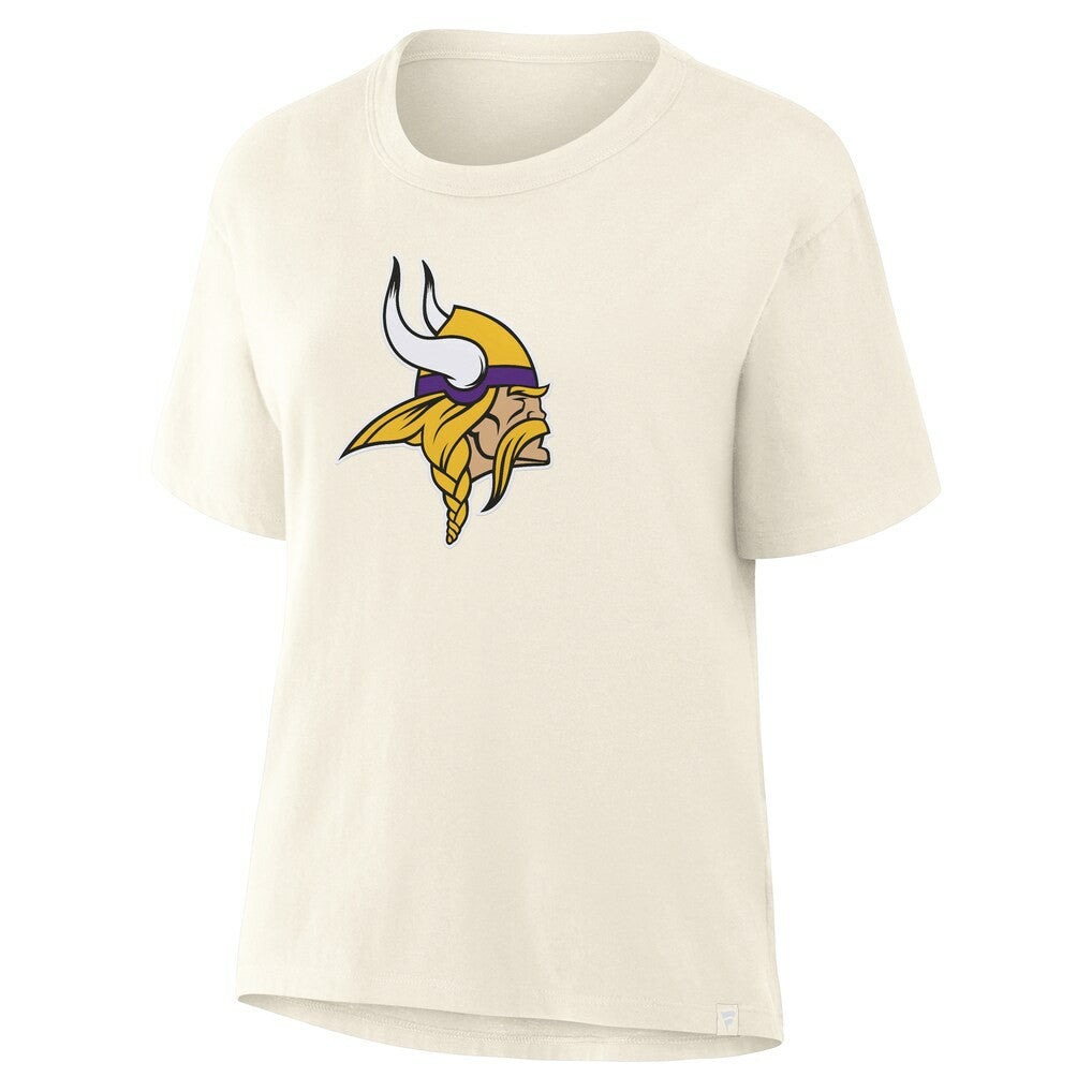 Fanatics Minnesota Vikings Women's Dove Legacy T-Shirt Cream
