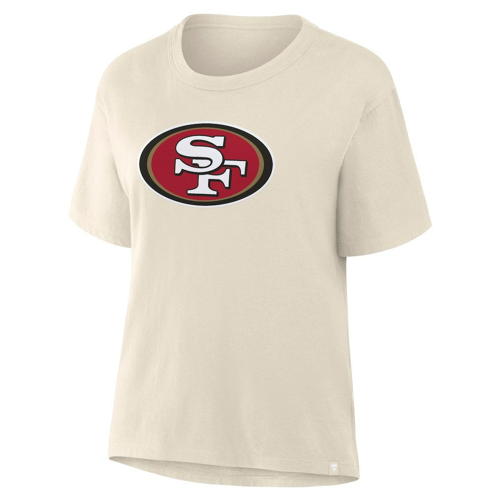 Fanatics San Francisco 49ers Women's Dove Legacy T-Shirt Cream