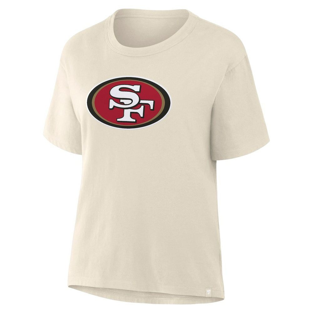 Fanatics San Francisco 49ers Women's Dove Legacy T-Shirt Cream