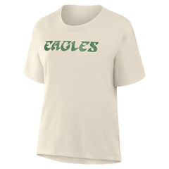 Fanatics Philadelphia Eagles Women's Dove Legacy T-Shirt Cream