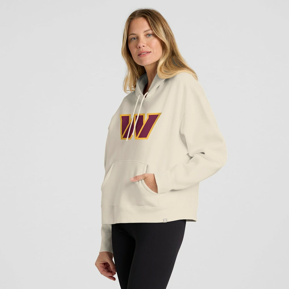 Fanatics Washington Commanders Women's Dove Legacy Pullover Hoodie Cream