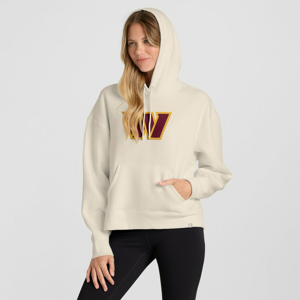 Fanatics Washington Commanders Women's Dove Legacy Pullover Hoodie Cream