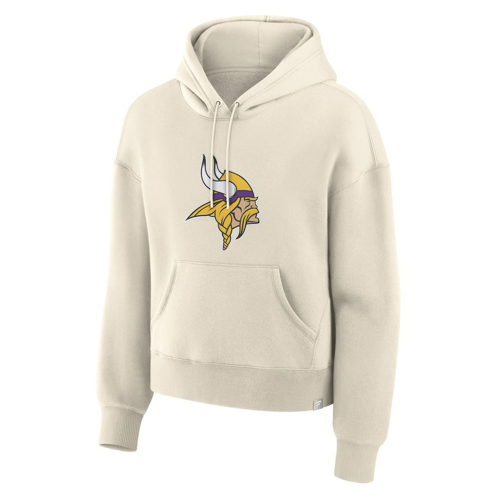 Fanatics Minnesota Vikings Women's Dove Legacy Pullover Hoodie Cream