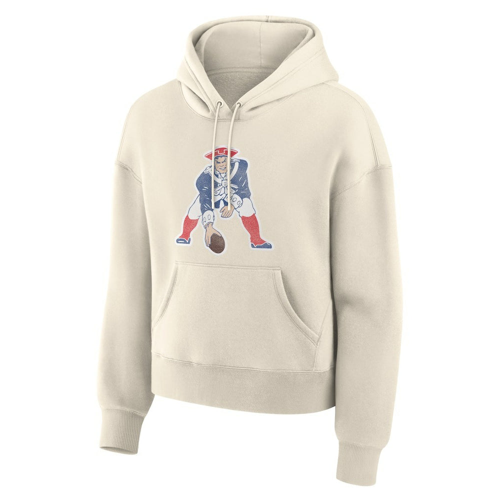 Fanatics New England Patriots Women's Dove Legacy Pullover Hoodie Cream