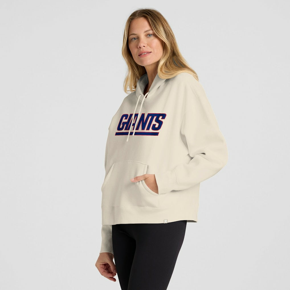 Fanatics New York Giants Women's Dove Legacy Pullover Hoodie Cream
