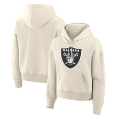 Fanatics Las Vegas Raiders Women's Dove Legacy Pullover Hoodie Cream
