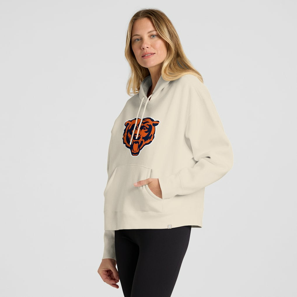 Fanatics Chicago Bears Women's Dove Legacy Pullover Hoodie Cream