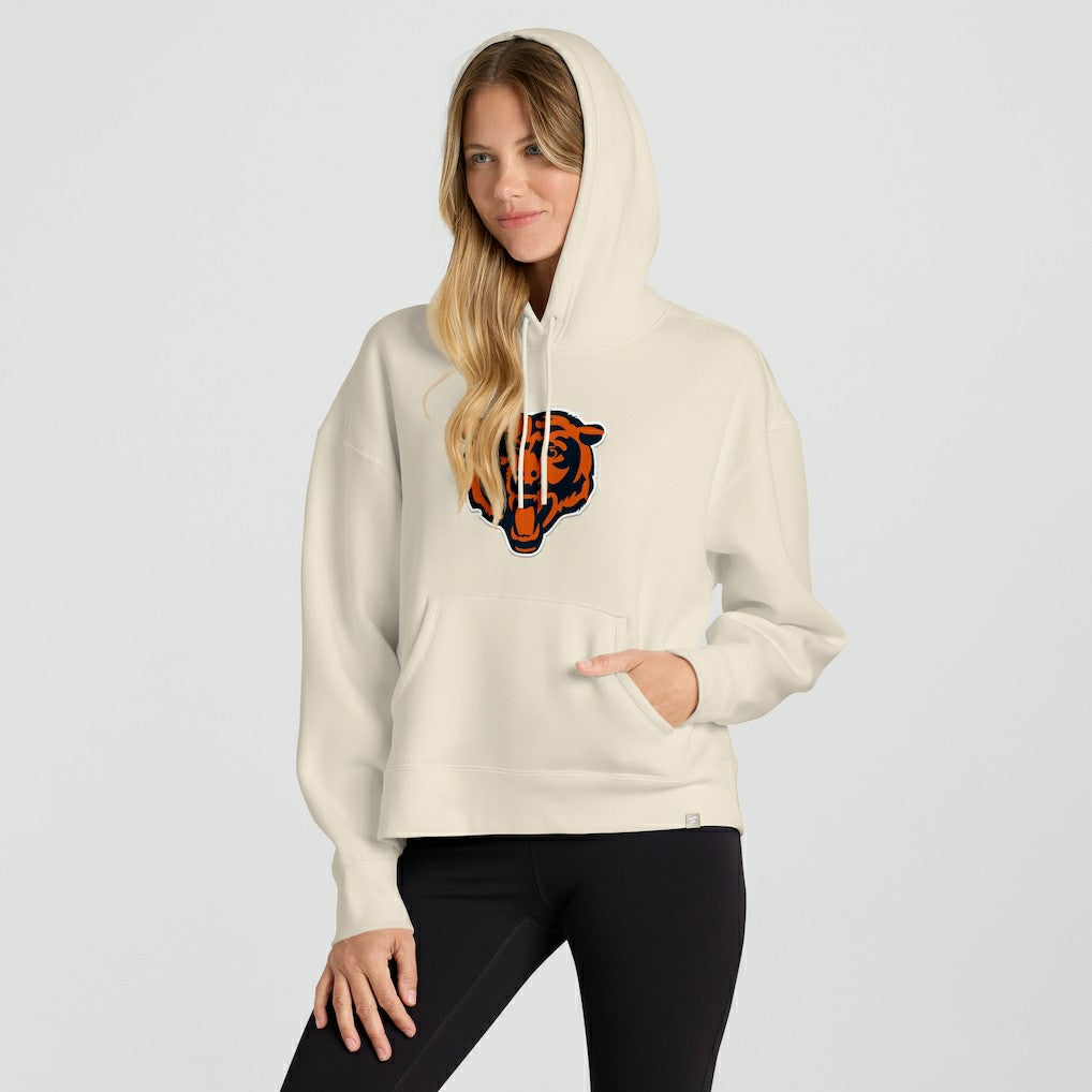 Fanatics Chicago Bears Women's Dove Legacy Pullover Hoodie Cream