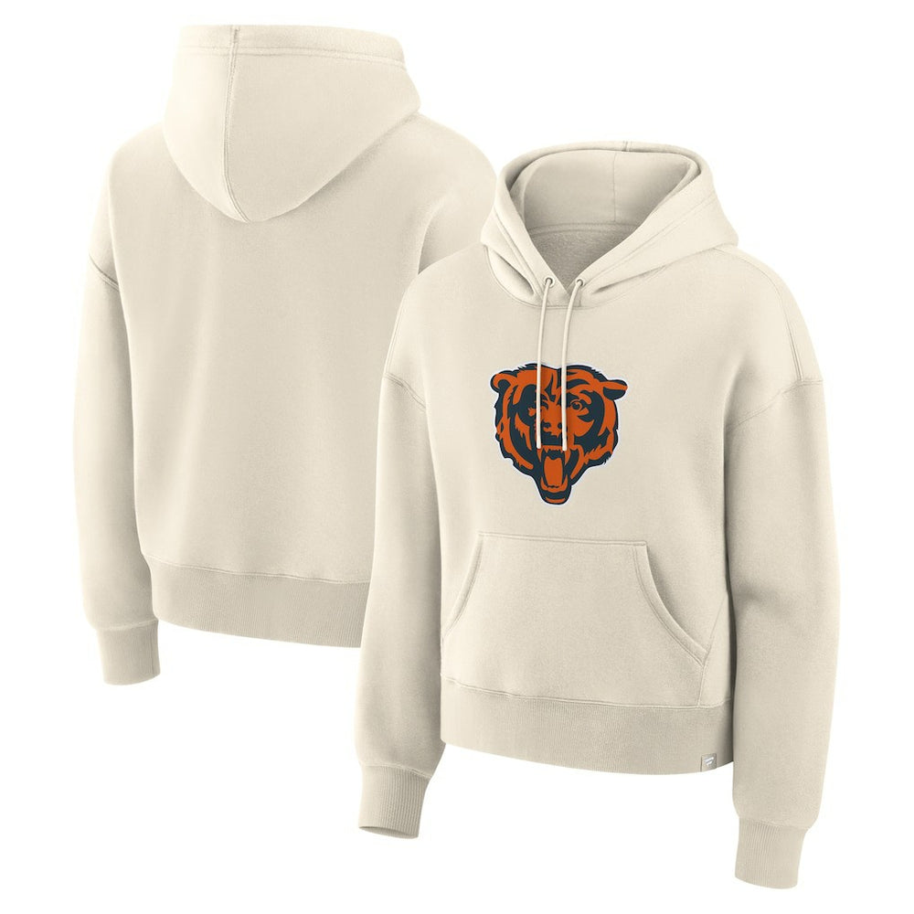 Fanatics Chicago Bears Women's Dove Legacy Pullover Hoodie Cream