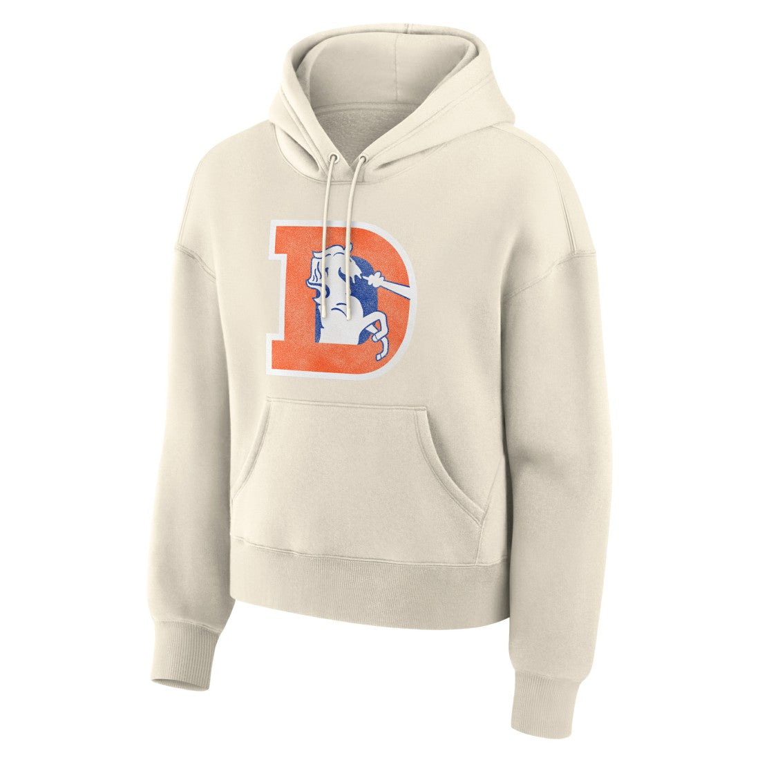 Fanatics Denver Broncos Women's Dove Legacy Pullover Hoodie Cream