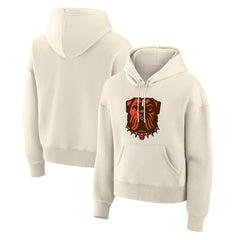 Fanatics Cleveland Browns Women's Dove Legacy Pullover Hoodie Cream