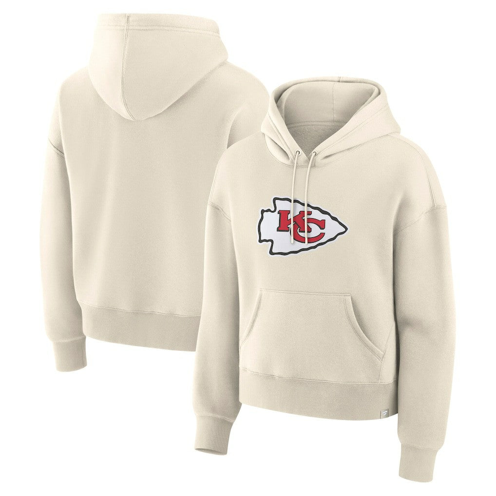 Fanatics Kansas City Chiefs Women's Dove Legacy Pullover Hoodie Cream