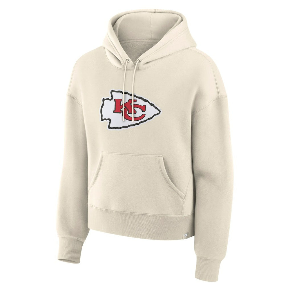 Fanatics Kansas City Chiefs Women's Dove Legacy Pullover Hoodie Cream