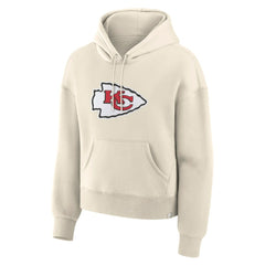 Fanatics Kansas City Chiefs Women's Dove Legacy Pullover Hoodie Cream