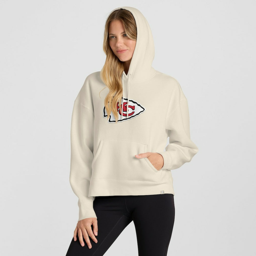 Fanatics Kansas City Chiefs Women's Dove Legacy Pullover Hoodie Cream
