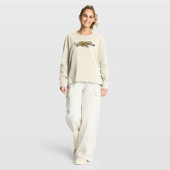 Fanatics Jacksonville Jaguars Women's Dove Legacy Long Sleeve T-Shirt Cream