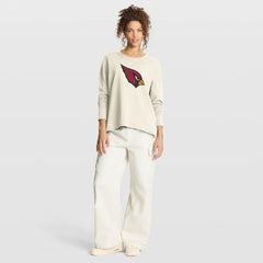 Fanatics Arizona Cardinals Women's Dove Legacy Long Sleeve T-Shirt Cream