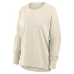 Fanatics Carolina Panthers Women's Dove Legacy Long Sleeve T-Shirt Cream