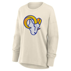 Fanatics Los Angeles Rams Women's Dove Legacy Long Sleeve T-Shirt Cream