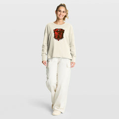 Fanatics Cleveland Browns Women's Dove Legacy Long Sleeve T-Shirt Cream