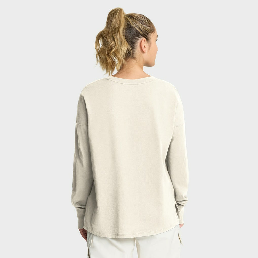 Fanatics New York Giants Women's Dove Legacy Long Sleeve T-Shirt Cream
