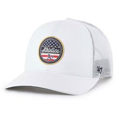 Athletics '47 Homage Adjustable Trucker Hat - White - 47 brand Discount