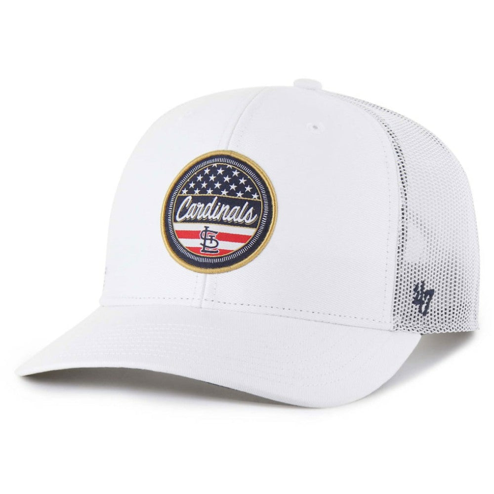 St. Louis Cardinals '47 Homage Adjustable Trucker Hat - White - 47 brand Sale