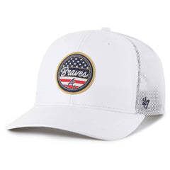 Atlanta Braves '47 Homage Adjustable Trucker Hat - White - 47 brand Online