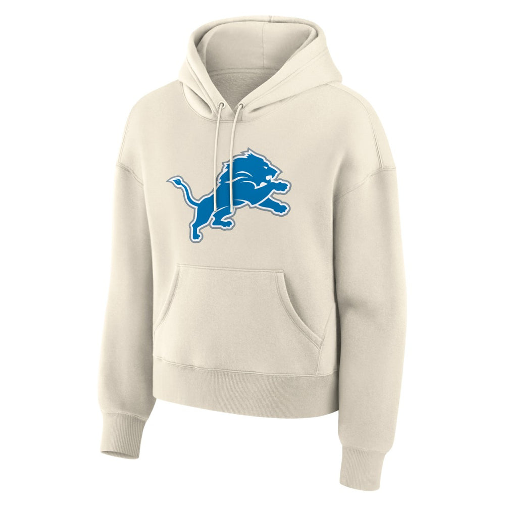 Fanatics Detroit Lions Women's Dove Legacy Pullover Hoodie Cream