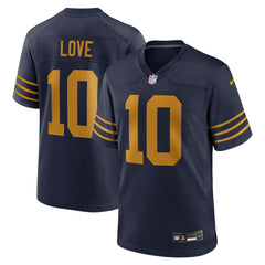 Nike Jordan Love Green Bay Packers The 1923 Classic Game Jersey Navy