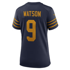 Nike Christian Watson Green Bay Packers Women's The 1923 Classic Game Jersey Navy