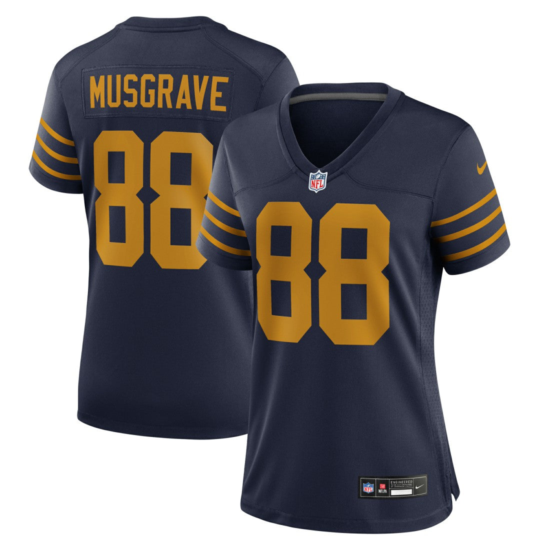 Nike Luke Musgrave Green Bay Packers Women's The 1923 Classic Game Jersey Navy