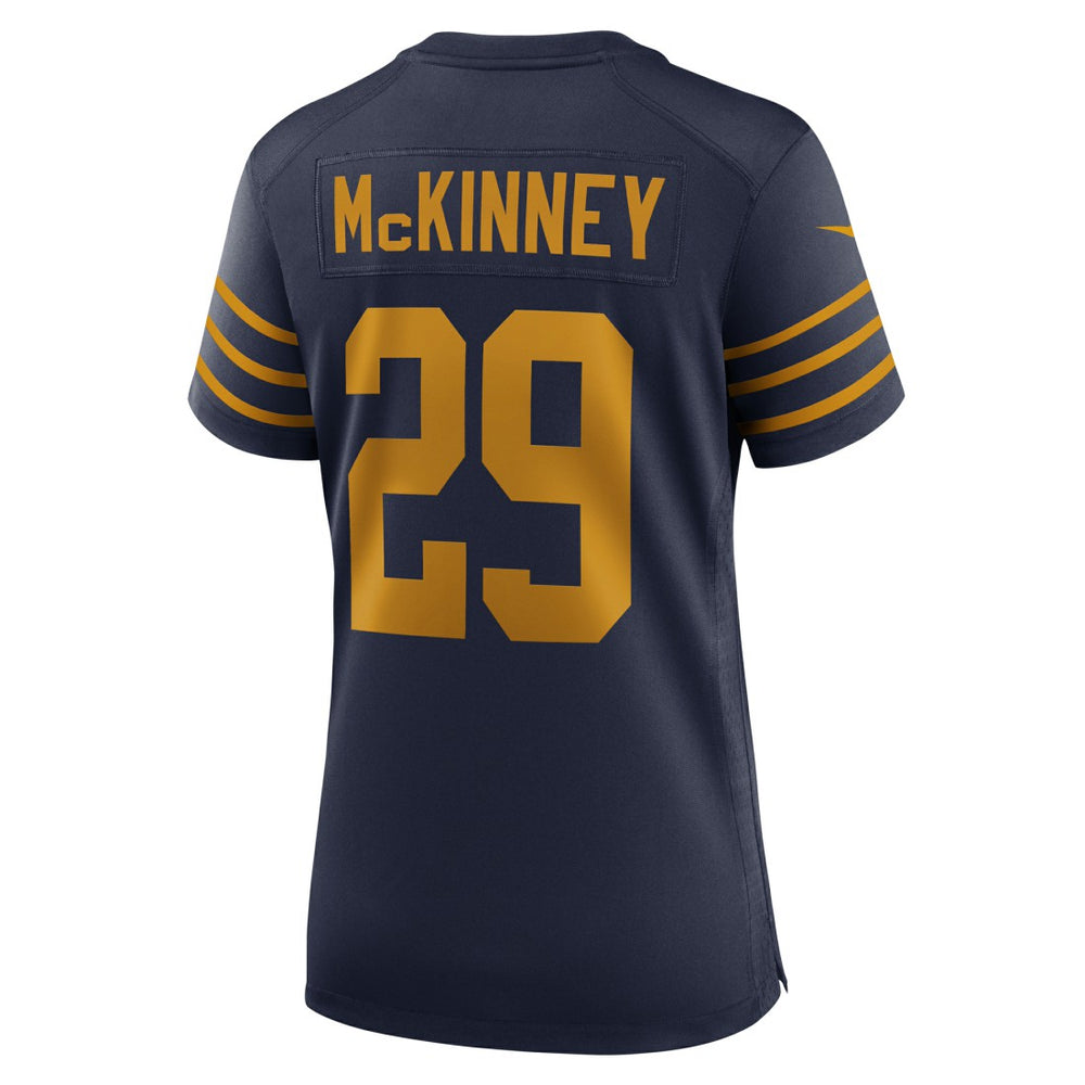 Nike Xavier McKinney Green Bay Packers Women's The 1923 Classic Game Jersey Navy