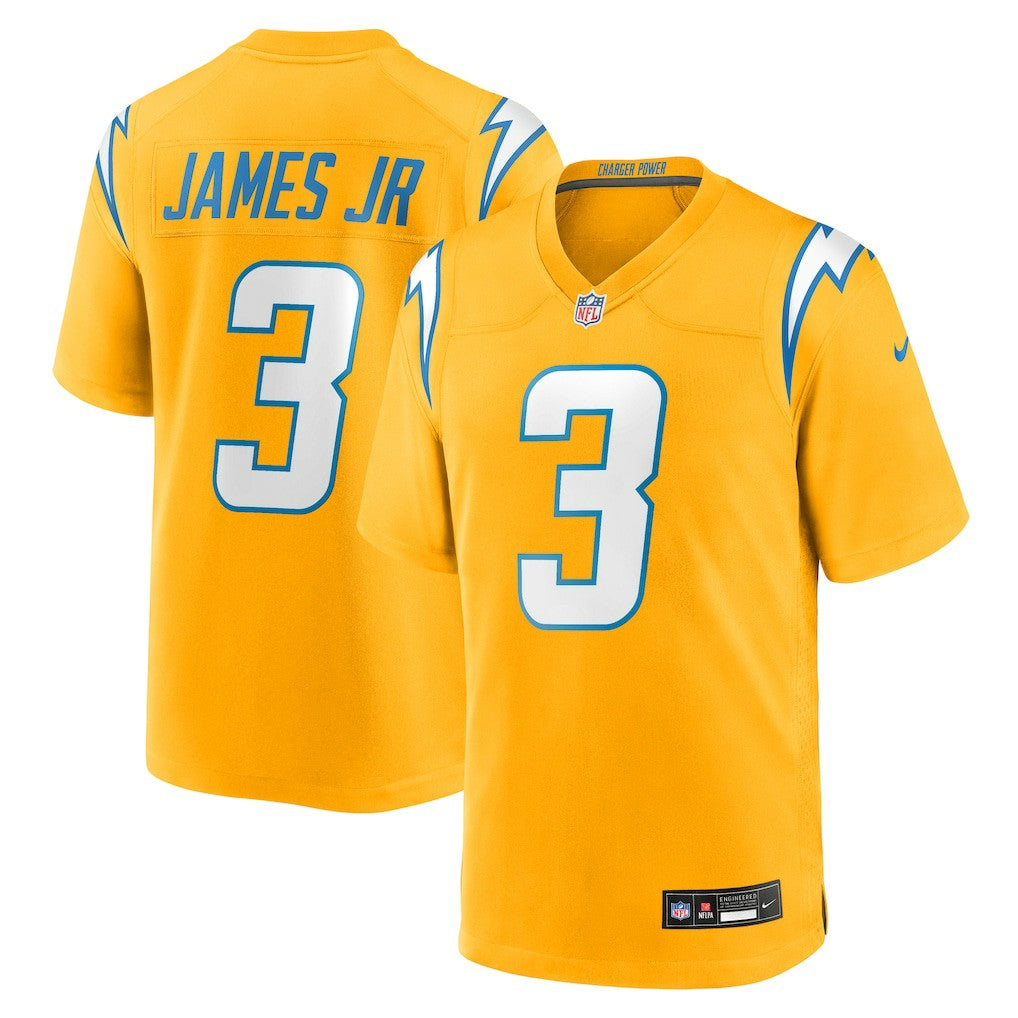 Nike Derwin James Jr. Los Angeles Chargers Alternate Charger Power Game Player Jersey Gold