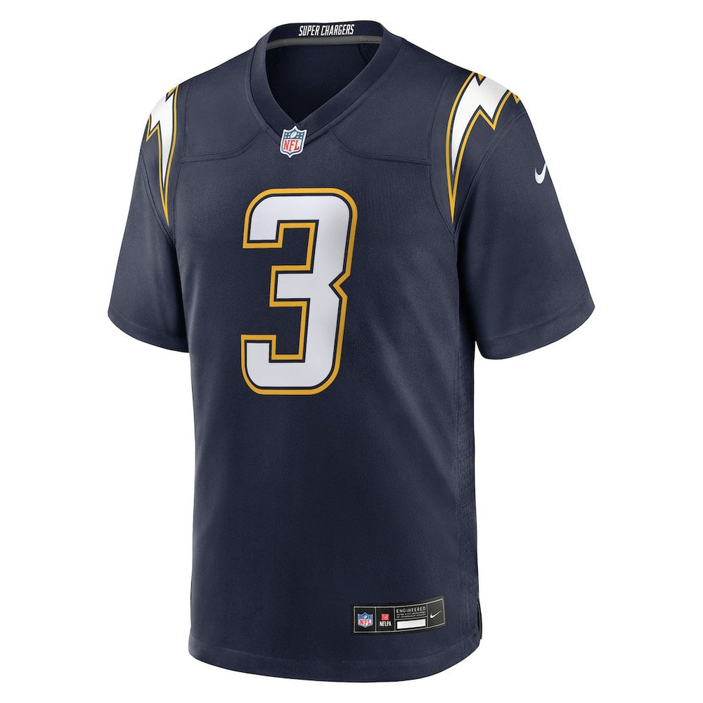 Nike Derwin James Jr. Los Angeles Chargers Alternate Super Chargers Game Jersey Navy