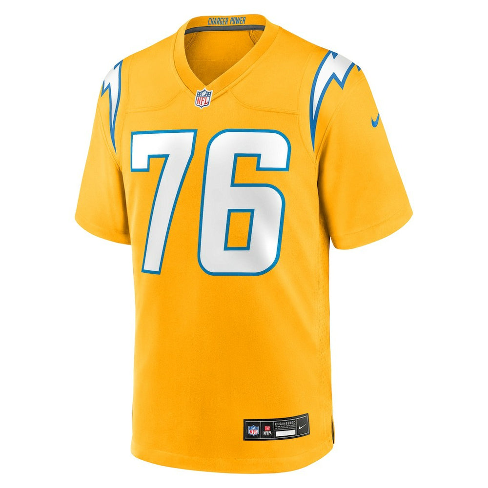 Nike Joe Alt Los Angeles Chargers Alternate Charger Power Game Player Jersey Gold