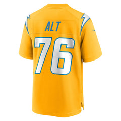 Nike Joe Alt Los Angeles Chargers Alternate Charger Power Game Player Jersey Gold